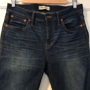 Madewell jeans - high rise skinny